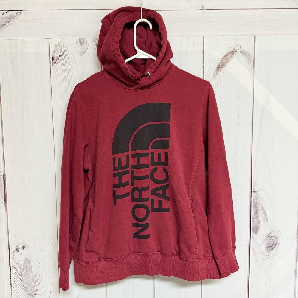 The North‎ Face Half Dome Hoodie Women’s Large Brick Red EUC